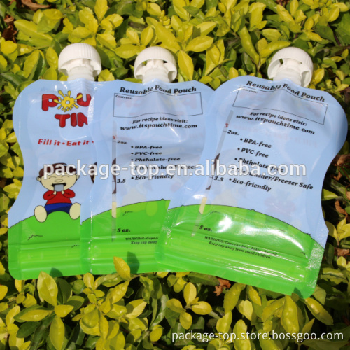 reusable baby food squeeze pouch wholesale